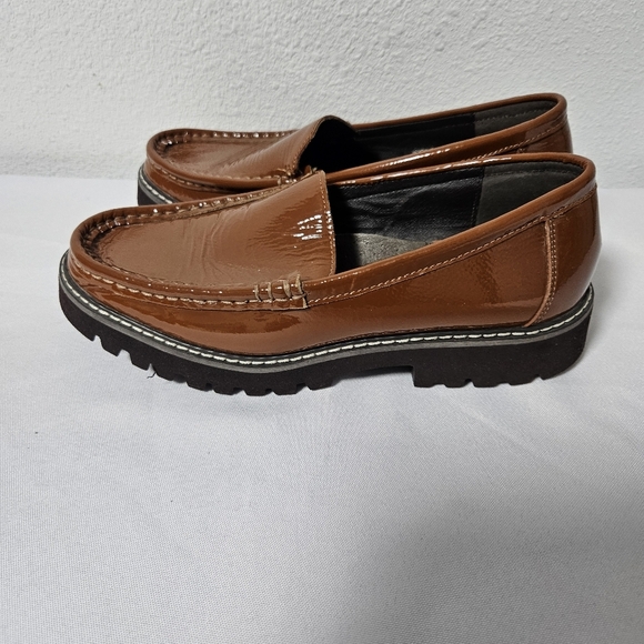 Donald Pliner Hope Loafer In Chestnut Brown Size 7.5 - Picture 7 of 11